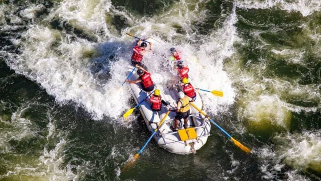 top-view-water-rafting